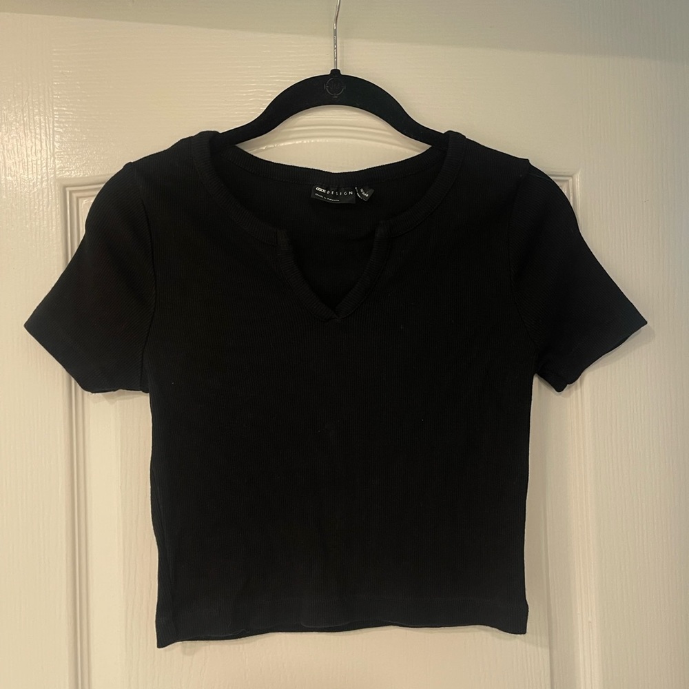 ASOS V NECK CROP TOP